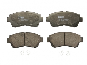 Купить GDB1142 TRW Тормозные колодки передние Camry 10 (2.2, 3.0) с звуковым предупреждением износа